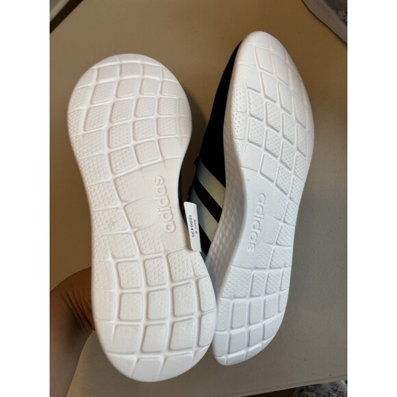 Lot Of 2  ADIDAS Gx5637 PUREMOTION RUNNING BLACK/WHITE/Gray STYLISH SHOE $80 - Picture 7 of 8